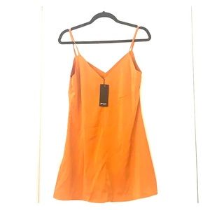 Nasty Gal satin mini dress